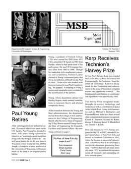 MSB Volume 10, Number 2 (Summer 1998)