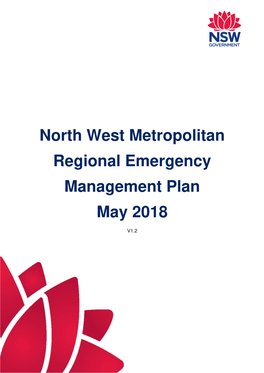North West Metropolitan Regional Emergency Management Plan May 2018