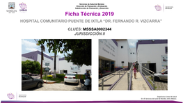 Hospital Comunitario De Puente De Ixtla “Dr. Fernando R. Vizcarra”