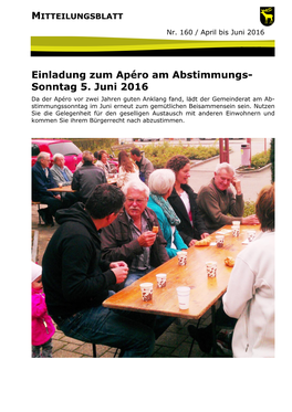 Mitteilungsblatt