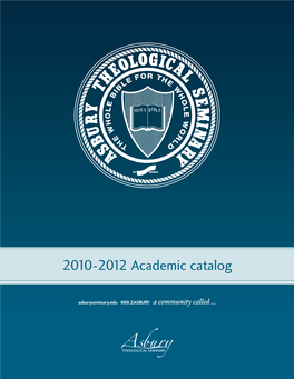 2010-2012 Academic Catalog