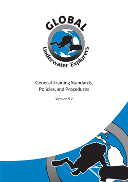 General Training Standards, Policies, and Procedures