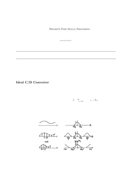 Ideal C/D Converter