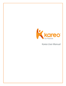 Kareo User Manual