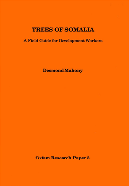 Trees of Somalia