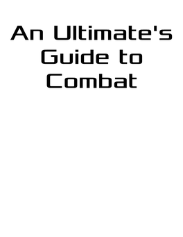 Ultimatesguidetocombat8 0.Pdf