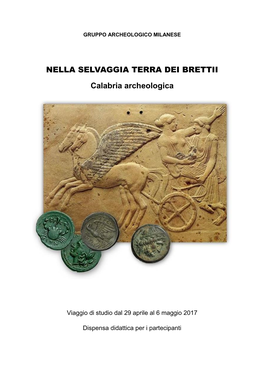 NELLA SELVAGGIA TERRA DEI BRETTII Calabria Archeologica