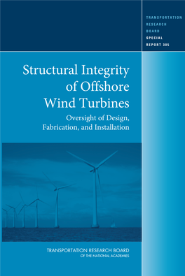 Structural Integrity of Offshore Wind Turbines