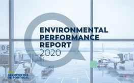 Environmental Performance Report 2020 Environmental Performance Report 2020