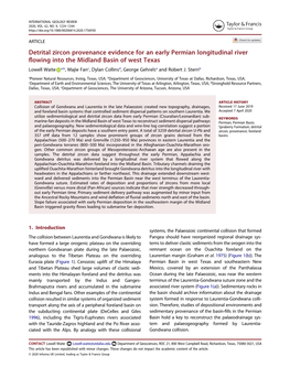 Detrital Zircon Provenance Evidence