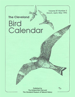Cleveland Bird Calendar Vol089