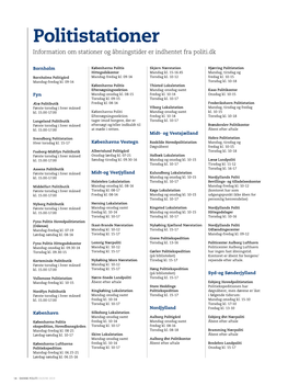 Politistationernes Åbningstider.Pdf