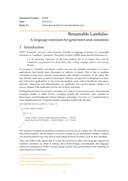 N4244: Resumable Lambdas