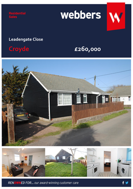 Croyde £260,000