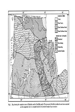 The Vegetation of Northern Manitoba V. Establishing the Majorzonation