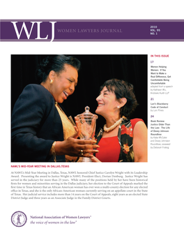 Women Lawyers Journal VOL