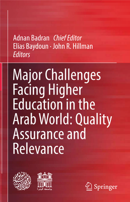 Major Challenges Facing Higher Education in the Arab