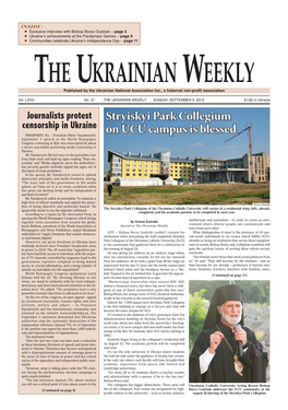 The Ukrainian Weekly 2012, No.37