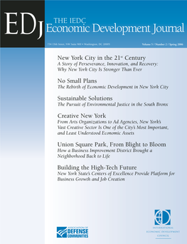 Edjeconomic Development Journal
