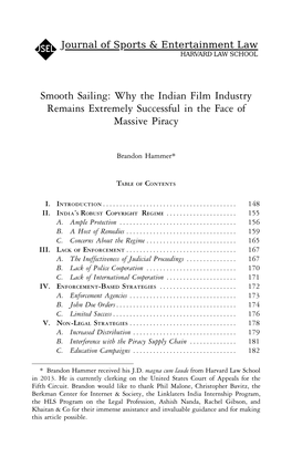 Smooth Sailing: Why the Indian Film Industry Remains Extremely Successful in the Face of Massive Piracy