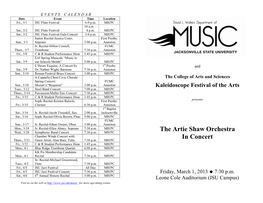 Artie Shaw Orchestra in Concert