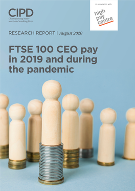 Executive Pay in the FTSE 100: Is Everyone Getting a Fair Slice of the Cake? London: Chartered Institute of Personnel and Development, P19