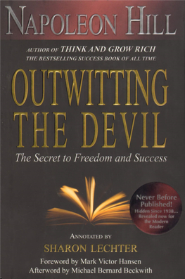 Outwitting the Devil) Napoleon Hill