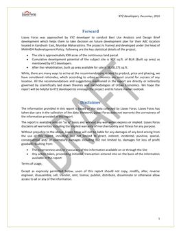 Sample Best Use Study and Design Brief for a Plot In