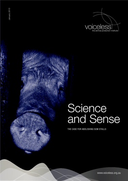 Science and Sense: the Case for Abolishing Sow Stalls