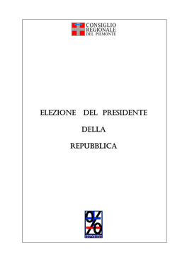 Elezione Del Presidente Della Repubblica