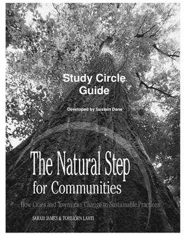 The Natural Step for Communities (Study Circle Guide)