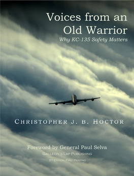 Voices from an Old Warrior Why KC-135 Safety Matters