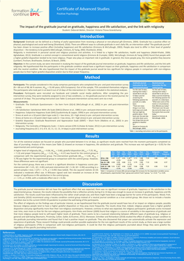 Introduction Method Results Discussion