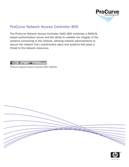 Procurve Network Access Controller 800