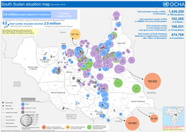 South Sudan Situation Map (November 2014)
