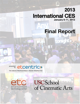International CES Final Report