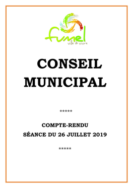 Conseil Municipal