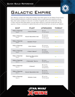 Galactic Empire