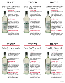 Triozzi Dry Vermouth