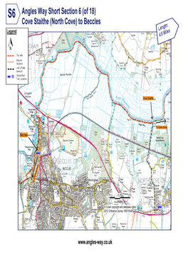 Angles Way Short Section 6 (Of 18) Cove Staithe (North Cove) to Beccles