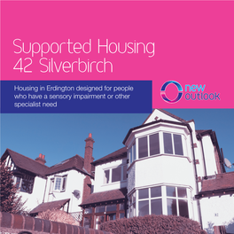 Supported Housing 42 Silverbirch