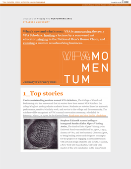 VPA Enews Template