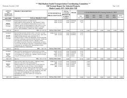 Multi-County FFY 2020-2024
