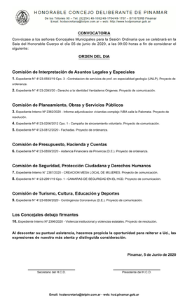 Comisión De Interpretación De Asuntos Legales Y Especiales 1