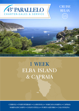 1 Week Elba Island & Capraia