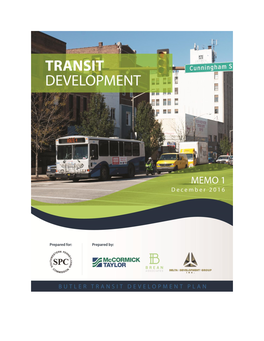 Butler Transit Development Plan 2017