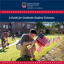 A Guide for Graduate Student Veterans Table of Contents