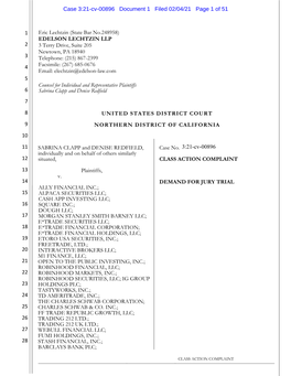 Case 3:21-Cv-00896 Document 1 Filed 02/04/21 Page 1 of 51