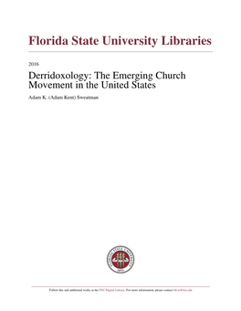 View Is Conducted, Focusing Particularly on the Way Historians Have Used Descriptions of Conflict to Describe and Define Evangelicalism in the Twentieth Century