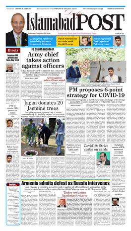 Army Chief Takes Action Against Officers